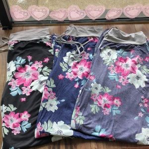 3 Pack women’s floral pants